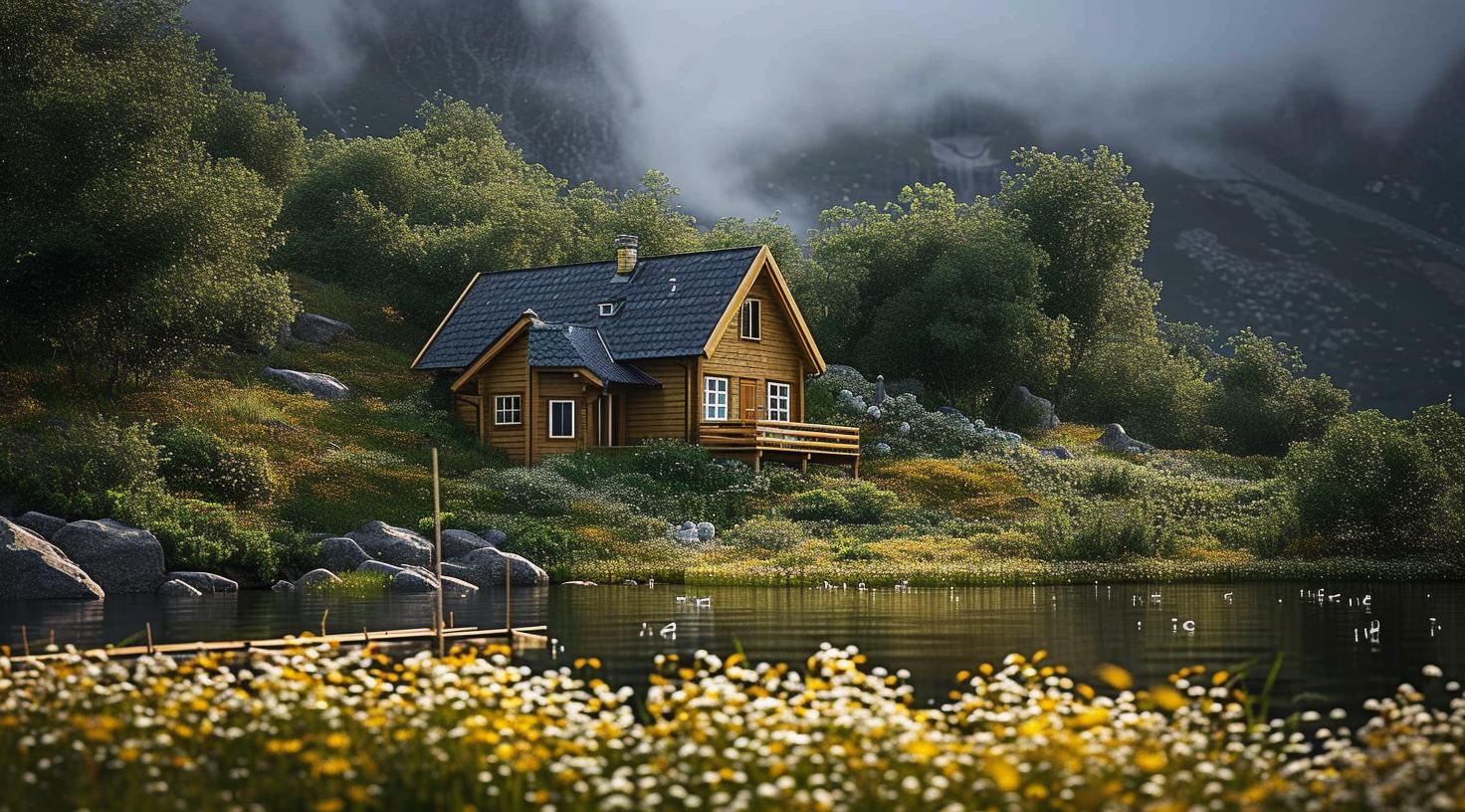 Ein Ferienhaus oder ein Hotel?