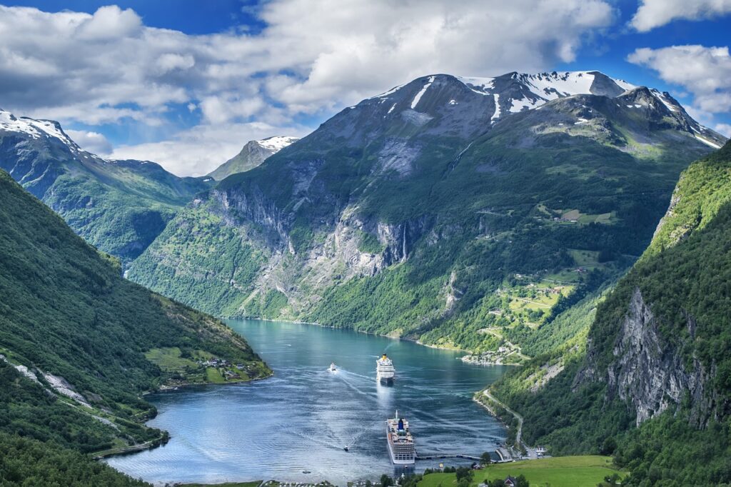 fjords, norway, landscape