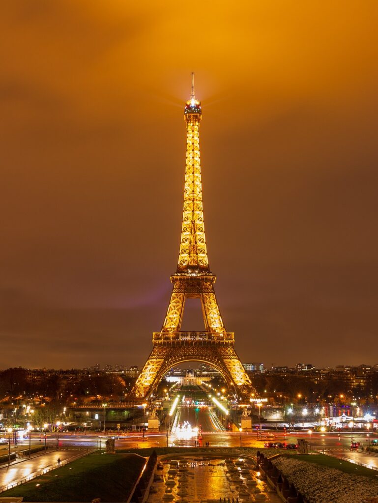 tower, eiffel, paris