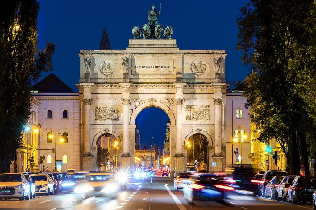 siegestor, memorial arch, victory gate